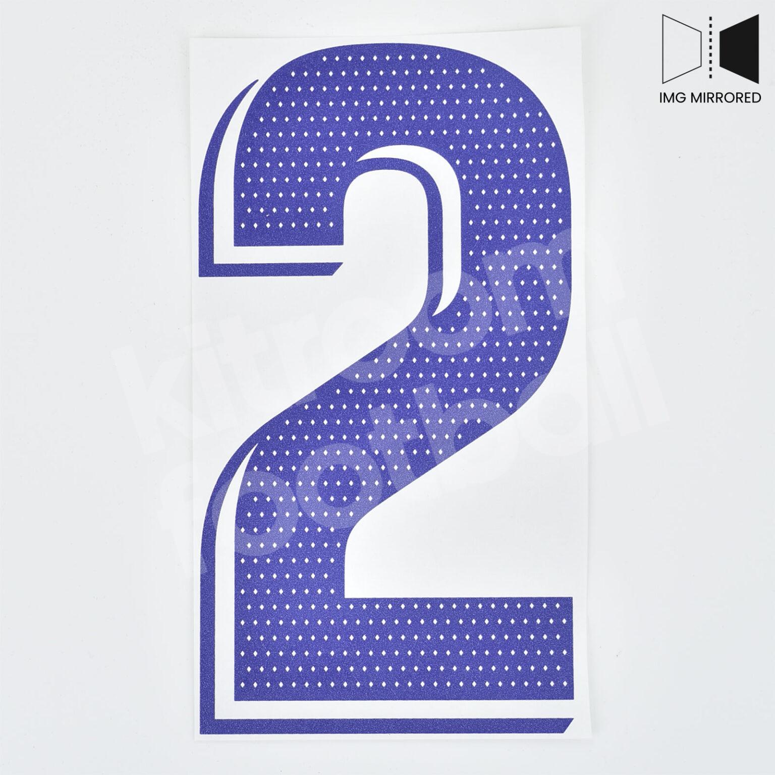 2021-22 Real Madrid Home Number #2 La Liga Repro – Kitroom Football