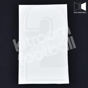 2021-22 Real Madrid Number #2 La Liga Repro