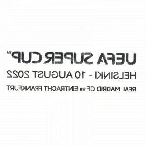 2022-23 Real Madrid Supercup 2022 vs Eintracht Match Details MDT Home Repro - Image 3