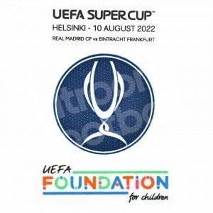 Original Player Issue 2022-23 Real Madrid Supercup 2022 Set Patch Match Details MDT Home