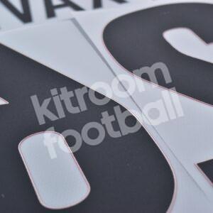 1998-00 Barcelona Away Name Set #26 XAVI (Repro) - Image 3