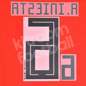 Official Spain FIFA World Cup 2018 Name Number Set Home #6 A. INIESTA Dekographics - Image 3