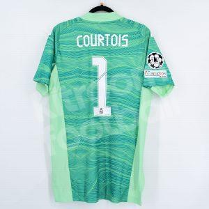 2021-22 Real Madrid Goalkeeper Shirt #1 COURTOIS Final Champions League 2022 BNWT M - Image 1
