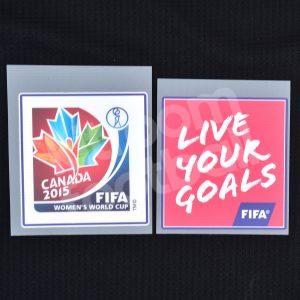 FIFA Womens World Cup Canada 2015 Patch Repro