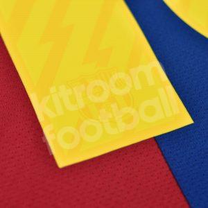 2010-11 Barcelona Home Name Number Set #10 MESSI Repro v2 - Image 5