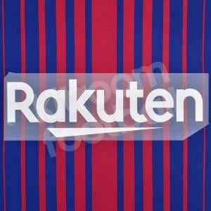 Official Reissue 2017-20 Barcelona Rakuten Home Sponsor Patch