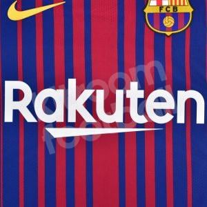 Official Reissue 2017-20 Barcelona Rakuten Home Sponsor Patch - Image 4