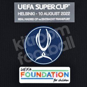 Official 2022-23 Eintracht Frankfurt Supercup 2022 Set Patch Sporting ID