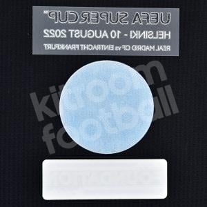 Official 2022-23 Eintracht Frankfurt Supercup 2022 Set Patch Sporting ID - Image 3