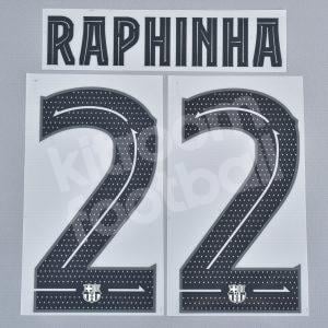 2022-23 Barcelona Third Name Number Set #22 RAPHINHA Repro Cup