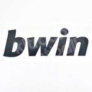 Sponsor Patch BWIN Black (26,7cm * 8,8cm) (Repro)