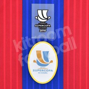 Official Reissue Supercpa 2016 Patch Barcelona vs Sevilla