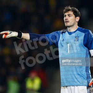 2016 Spain Goalkeeper Player Issue Shirt #1 IKER CASILLAS Last Match Adizero Size 8 BNWT vs Romania - Image 5
