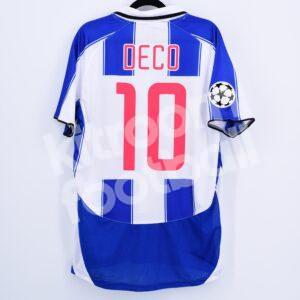 2003-04 Porto Retro Final Champions 2004 Home Shirt #10 DECO (Size M) - Image 1