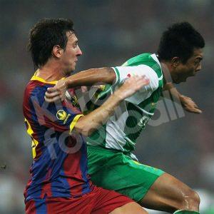 2010-12 Barcelona Preseason Herbalife Patch Sponsor Repro - Image 4