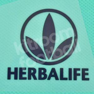 2010-11 Barcelona Preseason Herbalife Away Patch Sponsor Repro