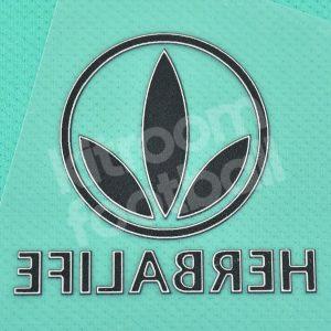 2010-11 Barcelona Preseason Herbalife Away Patch Sponsor Repro - Image 3