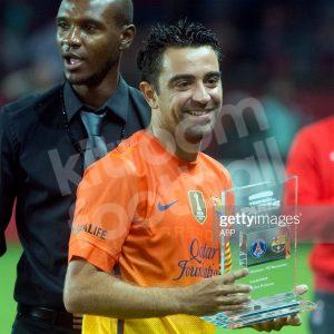 2012-13 Barcelona Preseason Away Herbalife Sponsor Patch Repro - Image 4