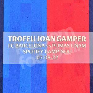 2022-23 Barcelona Joan Gamper Trophy MDT Patch