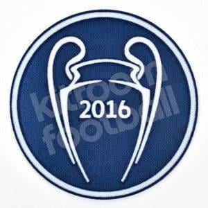 2016-17 Real Madrid UEFA Champions League Patch Winner 2016 Repro