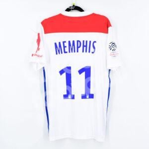 2018-19 Olympique Lyon Home Shirt #11 MEMPHIS Ligue 1 One (Size S) BNWT