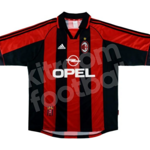 1998-99 AC Milan Home Shirt Adidas Size XL (Good)