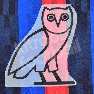 2022-23 Barcelona Sponsor Patch Home Drake Ovo vs Real Madrid Repro - Image 4