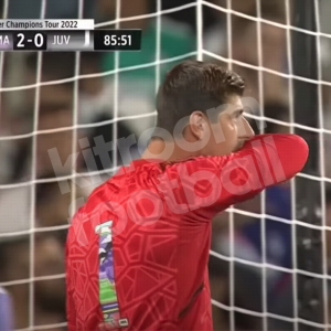 2022-23 Real Madrid Goalkeeper Name Set #1 COURTOIS Common Goal Repro - Image 4