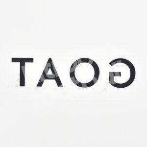 2022-23 PSG Paris Saint Germain GOAT Third Blue Sponsor Patch Repro - Image 2