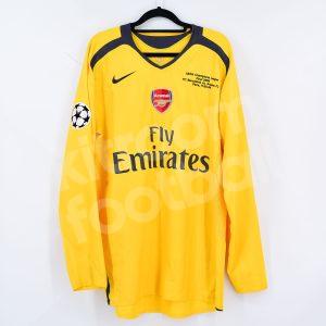 2006 Arsenal Player Issue Final Champions League Away Shirt #14 HENRY (Excellent) L - Image 3