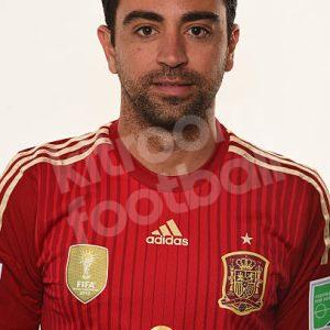 FIFA World Cup 2014 Spain Home Shirt Authentic #8 XAVI BNWT Size L Adizero - Image 5