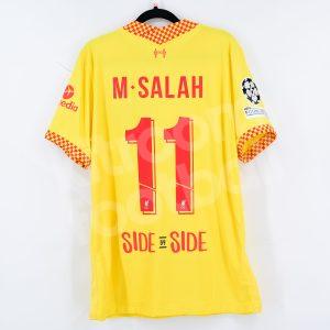 2021-22 Liverpool Third Shirt Match #11 M. SALAH BNWT L Champions League - Image 1