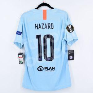 2018-19 Chelsea Europa League Third Authentic Shirt #10 HAZARD BNWT L Europa Leage - Image 1