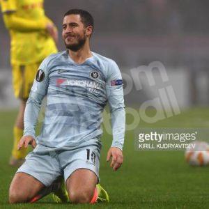 2018-19 Chelsea Europa League Third Authentic Shirt #10 HAZARD BNWT L Europa Leage - Image 4