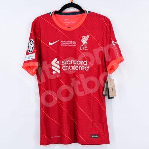 2021-22 Liverpool Home Shirt Match #11 M. SALAH BNWT M Final Champions League - Image 3