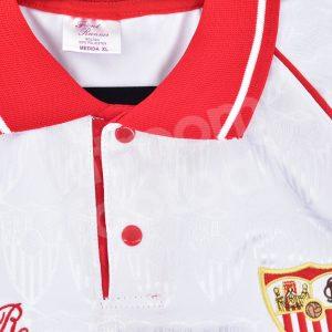 1992-93 Sevilla FC Home Shirt #10 MARADONA (XL) Front Runner Retro Vintage - Image 3