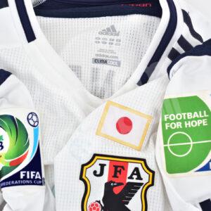 2013 FIFA Confederations Cup Japan Away Player Issue Shirt #4 HONDA (Excellent) LS - Image 4