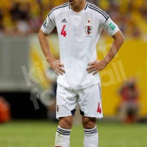2013 FIFA Confederations Cup Japan Away Player Issue Shirt #4 HONDA (Excellent) LS - Image 5