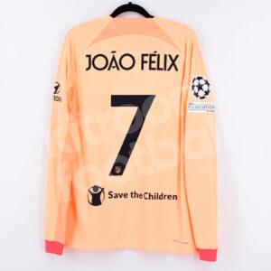 2022-23 Atletico Madrid Player Issue Third Shirt #7 JOAO FELIX LS M Champions League
