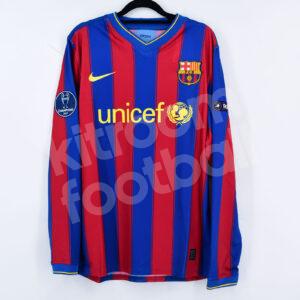 2009-10 Barcelona Player Issue Home Shirt #6 XAVI Champions League BNWT M LS - Image 3