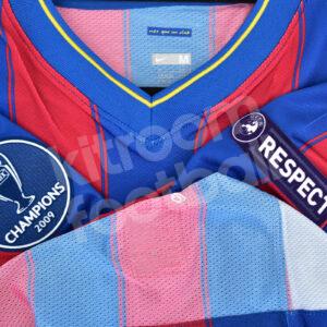 2009-10 Barcelona Player Issue Home Shirt #6 XAVI Champions League BNWT M LS - Image 4