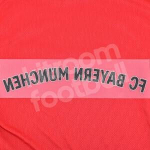 2017-23 FC Bayern Munchen Club Name Patch White Repro - Image 3