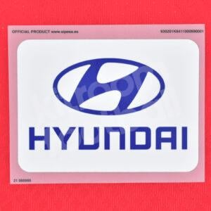 Original Player Issue Atletico de Madrid Hyundai Sponsot Patch