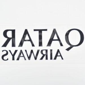 Qatar Airways Sponsor Patch Navy Blue Repro - Image 3