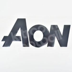 2010-14 Manchester United AON Sponsor Patch Black Repro