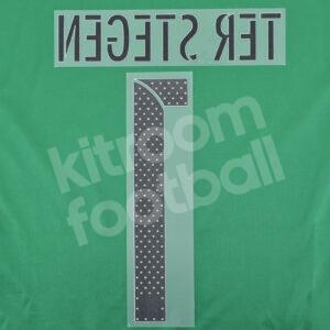 Original Player Issue 2015-16 Barcelona GK Name Number Set #1 TER STEGEN Avery - Image 3