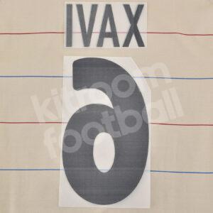 2002-04 Barcelona Away Name Set #6 XAVI (Repro) - Image 3