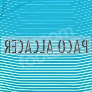 Original Player Issue 2016-17 Barcelona Third Name Block PACO ALCACER Avery - Image 3