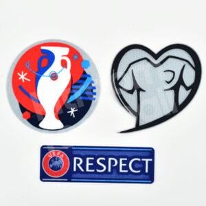 Original Player Issue UEFA EURO 2016 Patch Qualifiers Sporting ID - Image 4