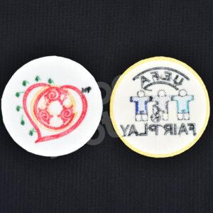 UEFA EURO Portugal 2004 Patch + Fair Play Embrodery Material Repro Parche Eurocopa - Image 3